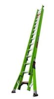 Little Giant 28' HyperLite SumoStance 375 lb. Capacity Type IAA Fiberglass Extension Ladder - 17228 $899