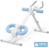 MERACH MR-2314 - Adjustable Ab Trainer Foldable Machine for Abs Workout at Home Gym - White $299