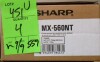 Sharp OEM MX-560NT Black Laser Toner Cartridge New In Box $199 - 2