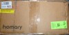 Homary Bathroom Vessel Sink, 23" Oval Bowl Sink Retro Ceramic Washbasin Above Counter for Bathrooms New In Box $299 - 2