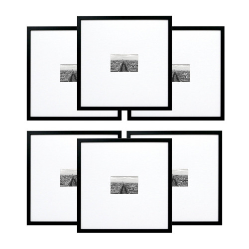 Ophelia & Co. Gallery Wall Wood Frame Set (Set of 6), 8" x 10" New In Box $299