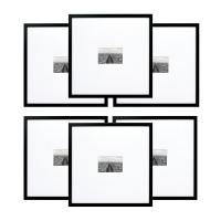 Ophelia & Co. Gallery Wall Wood Frame Set (Set of 6), 8" x 10" New In Box $299