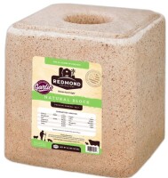 Redmond Natural Mineral Block With Garlic 44 lbs. New Shelf Pull