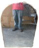 Mercury Row&reg; Vercher Metal Arched Bathroom/Vanity Mirror, 36" x 24" New In Box $299 - 2