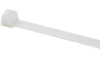 HellermannTyton Screw Cable Tie, 50lb, 8.5", Natural, 1000PK / HellermannTyton Cable Tie, 50 lb, 8", Natural, 1000/PK New In Box Assorted