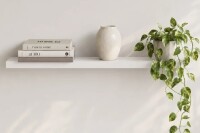 Latitude Run&reg; Avnish Solid Wood Floating Shelf, 1.6" H x 48" W x 8.1" D New In Box $199