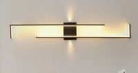 Wrought Studio&trade; Gurine 55.12" Aluminum LED Flush Mounted Sconce New In Box $299