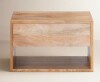 AllModern Reni 1 - Drawer Solid Wood Floating Nightstand in Natural New in Box $499