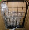 Polyfurniture Shopping Cart with Shelf, Foldable Grocery Cart on Wheels with 360&deg; Swivel Wheels, Heavy Duty Utility Cart for Groceries, Laundry, Shopping and Storage Similar to Picture $99 - 2