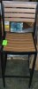 Hokku Designs Aubreonna Commercial Grade Indoor/Outdoor All-Weather Patio Barstool with Footrest New Floor Model $399 - 2
