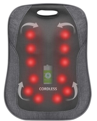 Comfier Back Massager with Heat, Shiatsu Massage Chair Pad with Adjustable Intensity - Chair Massager, Portable Massage Cushion $299