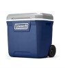 Coleman Classic Series Insulated Portable Rolling Cooler with Wheels, Leak-Resistant Outdoor Hard Cooler Keeps Ice up to 5 Days, 65-Quart New Shelf Pull $99
