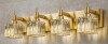 Everly Quinn 4-Light Taevion Dimmable Vanity Light New In Box $299