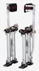 VEVOR Drywall Stilts, 18''-30'' Adjustable Aluminum Tool Stilts with Protective Knee Pads, Durable and Non-slip Work Stilts for Sheetrock Painting, Walking, Taping, Silver New In Box $299