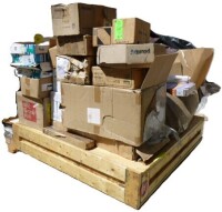 Pallet of Flooring, Hardware, Lighting and Misc