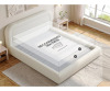 Latitude Run Upholstered Cloud Bed Frame with Anti-Collision Soft Rounded Corners, Sponge-Filled Boucle Bed Frame, Queen Size $599