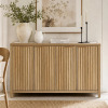 Red Barrel Studio Nicolee 56" Sideboard, Sand Oak, New in Box $399