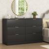 Simply Modern 6-Drawer Dresser, Chest of Drawers, Black, New in Box $399