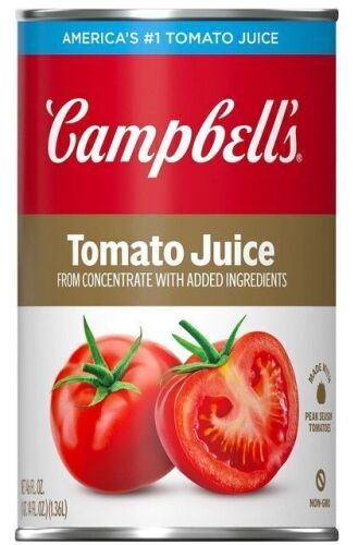 Campbell's Tomato Juice, 46 oz New Best by 12/2027