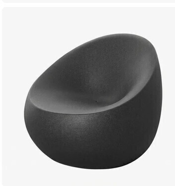 Vondom Stone Lounge Chair in Gray New in Box $1399