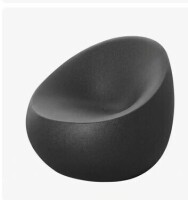 Vondom Stone Lounge Chair in Gray New in Box $1399