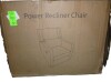Latitude Run 27.5'' Wide Fabric Zero Clearance Recliner Power Recliner With USB Port, Modern Reclining Chair in Light Gray New in Box $899 - 2