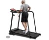 Keestp Folding Treadmill for Home, 0.5-6.0HP Portable Running Machine with 12 Preset Programs, LED Display, Easy Move Wheels New in Box $699