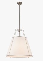 Mercer41 Nyjel 4 - Light Linen Tapered Pendant New in Box $399