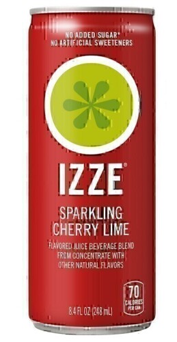 Izze, Cherry Lime Flavored, Sparkling Juice Beverage, 8.4 fl oz / Izze, Clementine Flavored, Sparkling Juice Beverage, 8.4 fl oz / Assorted