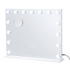 Wrought Studio&trade; Hollywood Vanity Mirror With Lights w/ USB Desktop Wall-Mount, 26" x 22" New In Box $199