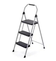 Gorilla Ladders 3-Step Compact Steel Step Stool with 225 lb. Load Capacity Type II Duty Rating (8ft. Reach Height) New $99