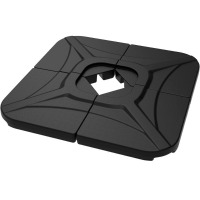 Arlmont & Co. 230 lbs. HDPE Patio Umbrella Base in Black New In Box $299