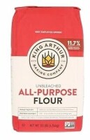 King Arthur Flour Unbleached NonGMO Project Verified Certified Kosher No Preservatives All Purpose Flour, 10 lb Bag / King Arthur Flour Whole Wheat Flour - 5lbs / Assorted Best by 2/2027