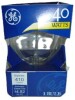 GE 40W 410 Lumens 3 1/8 Inch Warm Look Medium Base Vanity Light Bulb New In Box - 2