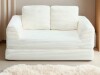 Mercer41 2-In-1 Folding Convertible Sofa Bed, Modern Corduroy Sleeper Couch With 2 Pillows, Futon Modular Upholstered Boneless Loveseat With Pull-Out Bed $599