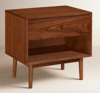 AllModern Indra 22" H 1-Drawer Wood Nightstand New In Box $299