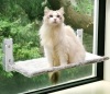 pettycare Cat Window Perch, Cordless Cat Window Hammock Bed with 4 Strong Suction Cups, Foldable Kitten Balcony Seat for Inside Hold Up to 40lbs, Solid Metal Frame and Soft Reversible 2 Fabrics Cover $79