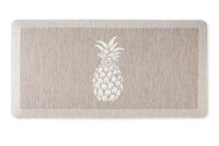MARTHA STEWART Comfort Air Aloha Coffee Brown 19.6 in. x 39 in. Rectangle Kitchen Mat New $89