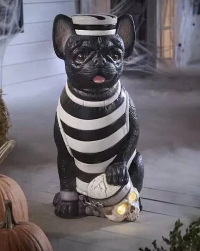 Home Accents Holiday 2.5 FT LED FRENCH BULLDOG New Floor Model $199