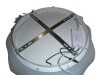 Ivy Bronx 17.72" Pumpkin Cloud LED Flush Mount Ceiling Light Dimmable with Remote Control $299 - 2