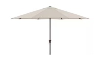 Hampton Bay 11 ft. Market Patio Umbrella in Putty Beige New In Box $299