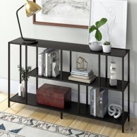 HENN & HART 52 in. Winthrop Console Table, Blackened Bronze $299