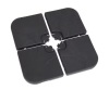 Sonkuki Outdoor Offset HDPE Plastic Umbrella Base, 176 lbs. Umbrella Stand for Patio Umbrella in Black New In Box $199