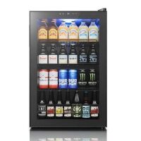Yeego 21.1 in. Single Zone 180Cans Compressor BeverageCooler Refrigerator in StainlessSteel Frost Free with Adjustable Shelves New in Box $899