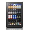 Yeego 21.1 in. Single Zone 180Cans Compressor BeverageCooler Refrigerator in StainlessSteel Frost Free with Adjustable Shelves New in Box $899