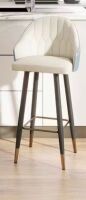 Povision Vera - Modern Leather Counter Height Bar Stool New in Box $399