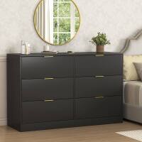 Simply Modern 6-Drawer Dresser, Chest of Drawers, Black, New in Box $399
