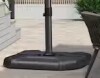 Purple Leaf Umbrella Base New $299
