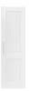 TENONER 28in. x 80in. Solid Wood & MDF, Louvered Panel, White Primed, Pantry Door Interior Door Slab With Ball Catch & Top Latch New in Box $499