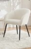 George Oliver Yandier 19.1" Wide Fabric Dining Chair - Upholstered Seat, Modern Comfort? Similar to Picture New Floor Model $299